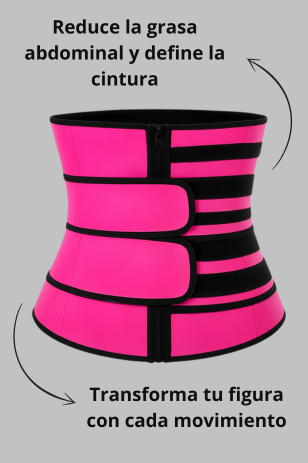 ÚLTIMAS 6 UNIDADES A ESTE PRECIO - FAJA MODELADORA CON TRIPLE ENVOLTURA