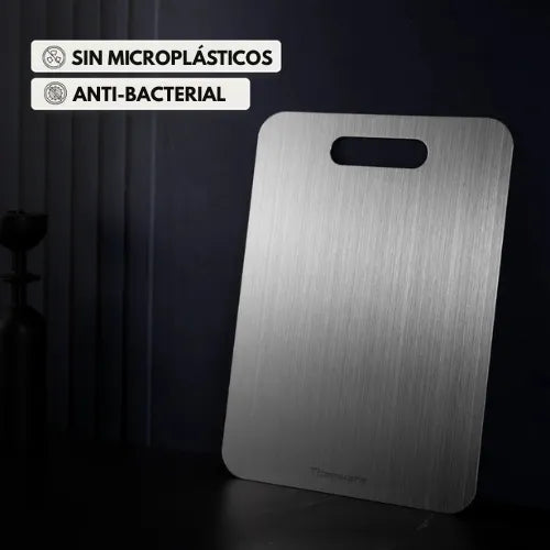 *ULTIMAS 5 UNIDADES* Tabla de cortar de ACERO INOXIDABLE